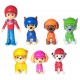 Pack 7 figurines pat patrouille - rescue wheels-lilojouets-questembert-muzillac-morbihan