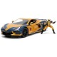 Voiture chevrolet corvette stingray 2020 1.24e avec figurine wolverine-lilojouets-questembert-muzillac-morbihan