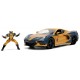 Voiture chevrolet corvette stingray 2020 1.24e avec figurine wolverine-lilojouets-questembert-muzillac-morbihan