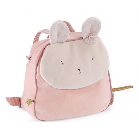 SAC A DOS SOURIS ROSE - LA PETITE ECOLE DE DANSE MOULIN ROTY-LiloJouets-Questembert-Muzillac-Morbihan