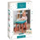 Table dinette 38x34x34cm 13 pieces avec 2 tabourets-lilojouets-questembert-muzillac-morbihan