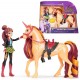 Pack figurine 11cm et licorne a coiffer asst - l'ecole des licornes-lilojouets-questembert-muzillac-morbihan