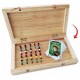 Jeu de tock pliable en bois - 6 joueurs - 28x25cm-lilojouets-questembert-muzillac-morbihan