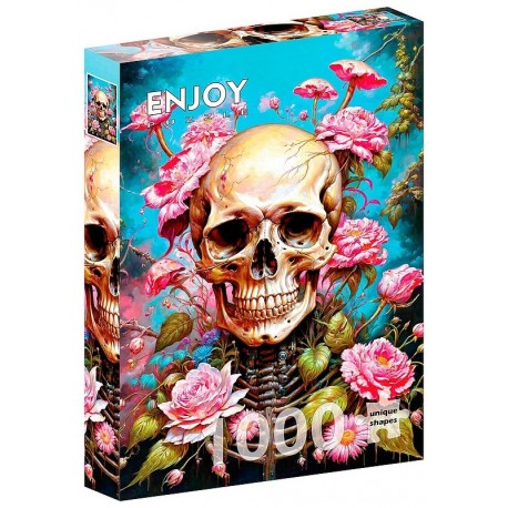 PUZZLE GARDEN SKELETON 1000 PIECES 68X48CM - ENJOY PUZZLE-LiloJouets-Questembert-Muzillac-Morbihan