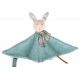 Doudou lapin bleu - la petite ecole de danse-lilojouets-questembert-muzillac-morbihan