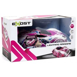 VOITURE LIGHTNING AMAZONE ROSE RADIOCOM. 2.4GHZ 1.14E EXOST-LiloJouets-Questembert-Muzillac-Morbihan