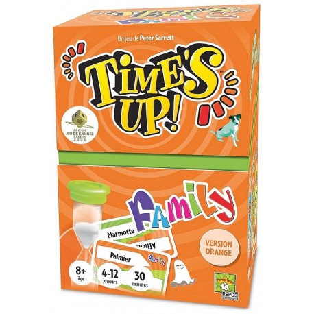 TIME'S UP FAMILY 2 VERSION ORANGE-LiloJouets-Questembert-Muzillac-Morbihan