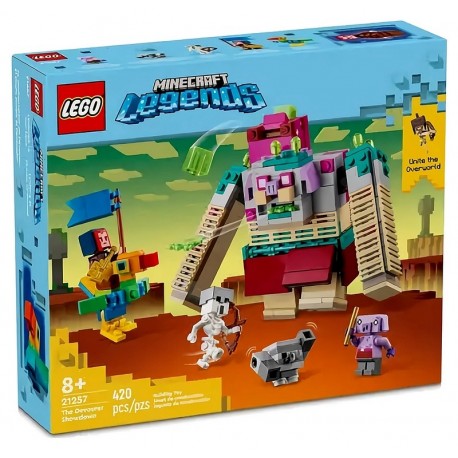 21257 L'ATTAQUE DU DEVOREUR - LEGO MINECRAFT LEGENDS-LiloJouets-Questembert-Muzillac-Morbihan