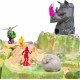 Jeu jumanji l'ile du danger - plateau 3d - jeu cooperatif-lilojouets-questembert-muzillac-morbihan