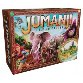 JEU JUMANJI L'ILE DU DANGER - PLATEAU 3D - JEU COOPERATIF