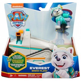 VEHICULE 15CM ET FIGURINE EVEREST - PAT PATROUILLE