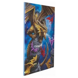 TABLEAU DRAGON CLAN 40X50CM A DIAMANTER - BRODERIE DIAMANT SUR CHASSIS BOIS-LiloJouets-Questembert-Muzillac-Morbihan