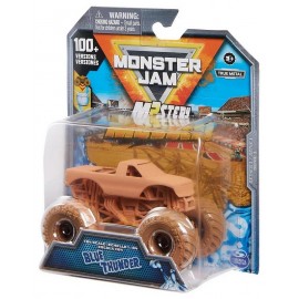 VEHICULE MONSTER JAM MUDDERS 9CM METAL 1.64E ASST - BOUE A LAVER