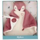 Doudou 25cm manchot rose - avec boite kaloo complices-lilojouets-questembert-muzillac-morbihan