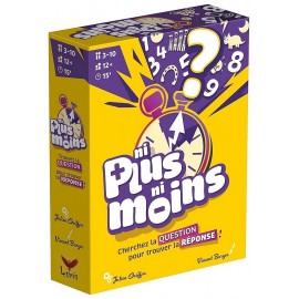 JEU NI PLUS NI MOINS - JEU D'AMBIANCE - 200 CARTES 700 QUESTIONS