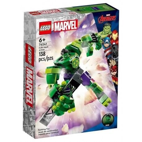 76241 L'ARMURE ROBOT DE HULK - LEGO MARVEL AVENGERS-LiloJouets-Questembert-Muzillac-Morbihan