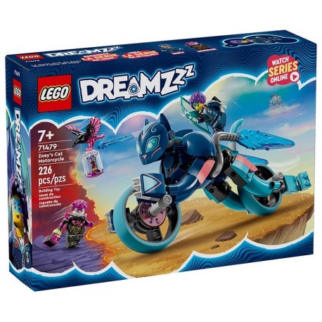 71479 LE CHAT-MOTO DE ZOEY - LEGO DREAMZZZ-LiloJouets-Questembert-Muzillac-Morbihan