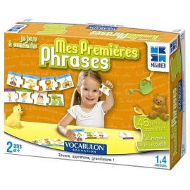 COFFRET MES PREMIERES PHRASES - 48 PIECES - VOCABULON-LiloJouets-Questembert-Muzillac-Morbihan