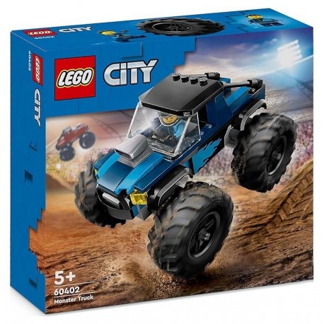 60402 LE MONSTER TRUCK BLEU - LEGO CITY-LiloJouets-Questembert-Muzillac-Morbihan