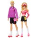 Coffret poupees barbie et ken en roller-lilojouets-questembert-muzillac-morbihan