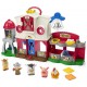 La ferme sonore little people avec 5 figurines-lilojouets-questembert-muzillac-morbihan