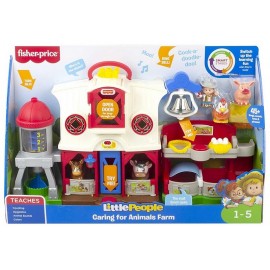 LA FERME SONORE LITTLE PEOPLE AVEC 5 FIGURINES-LiloJouets-Questembert-Muzillac-Morbihan