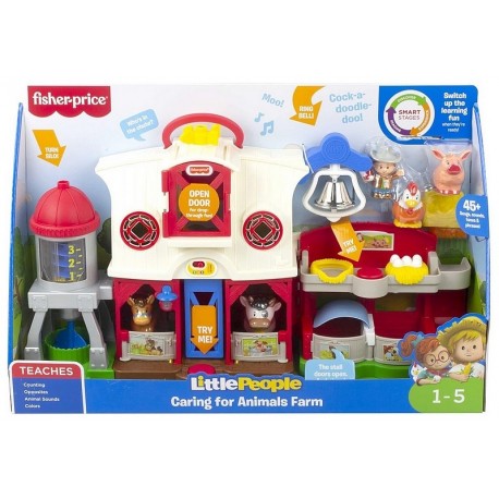 LA FERME SONORE LITTLE PEOPLE AVEC 5 FIGURINES-LiloJouets-Questembert-Muzillac-Morbihan