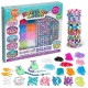 Coffret creatif bracelets elastiques rainbow loom deluxe perles beadmoji-lilojouets-questembert-muzillac-morbihan