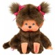 Peluche monchhichi fille 20cm l'original-lilojouets-questembert-muzillac-morbihan