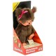 Peluche monchhichi fille 20cm l'original-lilojouets-questembert-muzillac-morbihan