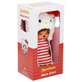 PELUCHE MONCHHICHI HELLO KITTY-LiloJouets-Questembert-Muzillac-Morbihan