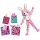 Barbie cutie reveal lapin multicolore - tube 10 surprises et poupee 30cm-lilojouets-questembert-muzillac-morbihan