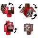 Figurine cube minecraft 9cm 2en1 reversible asst flippin' figs-lilojouets-questembert-muzillac-morbihan