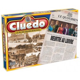 JEU CLUEDO MEURTRE AU LOUVRE - LE JEU DES GRANDS DETECTIVES-LiloJouets-Questembert-Muzillac-Morbihan