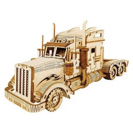 MAQUETTE CAMION POIDS-LOURD MOBILE EN BOIS 286 PIECES