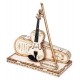 Maquette violon capriccio en bois et son etui sur socle-lilojouets-questembert-muzillac-morbihan