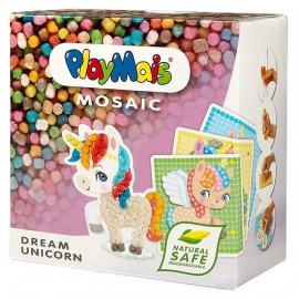 BOITE PLAYMAIS MOSAIC LICORNES - 2300 PIECES 6 CARTES-LiloJouets-Questembert-Muzillac-Morbihan