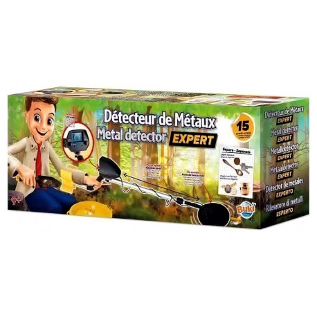 DETECTEUR DE METAUX EXPERT - ECRAN LCD 15 ACTIVITES-LiloJouets-Questembert-Muzillac-Morbihan