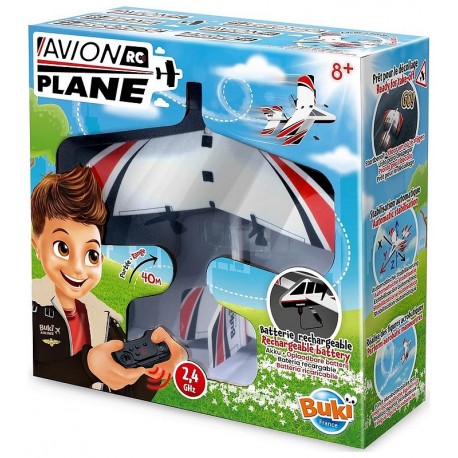 AVION RADIOCOM. 2.4GHZ - PORTEE 40M BATTERIE RECHARGEABLE-LiloJouets-Questembert-Muzillac-Morbihan