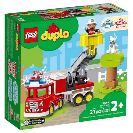 10969 CAMION DE POMPIERS - LEGO DUPLO-LiloJouets-Questembert-Muzillac-Morbihan