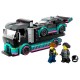 60406 voiture de course et camion transporteur - lego city-lilojouets-questembert-muzillac-morbihan