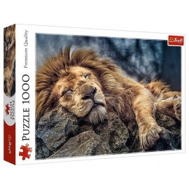 PUZZLE LION DORMANT 1000 PIECES 68X48CM - TREFL-LiloJouets-Questembert-Muzillac-Morbihan