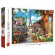 Puzzle matin parisien illustration 1000 pieces 68x48cm - trefl-lilojouets-questembert-muzillac-morbihan