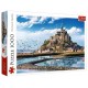 Puzzle mont saint-michel france 1000 pieces 68x48cm - trefl-lilojouets-questembert-muzillac-morbihan