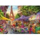 Puzzle marche aux fleurs paris 1000 pieces 68x48cm - trefl premium-lilojouets-questembert-muzillac-morbihan