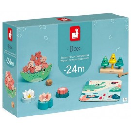 COFFRET CADEAU 24 MOIS - 4 ACTIVITES DE CONCENTRATION-LiloJouets-Questembert-Muzillac-Morbihan