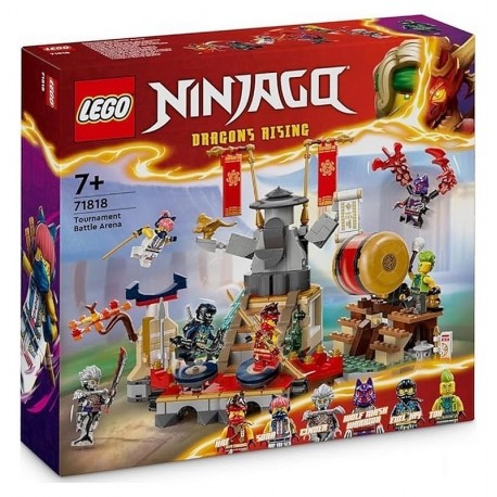 71818 L'ARENE DE COMBAT DU TOURNOI - LEGO NINJAGO DRAGON'S RISING-LiloJouets-Questembert-Muzillac-Morbihan