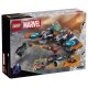 76278 vaisseau spatial de rocket contre ronan - lego marvel gardiens galaxie-lilojouets-questembert-muzillac-morbihan