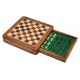 Jeu d'echecs plateau bois 30x30cm avec tiroir - pieces bois magnetiques -lilojouets-questembert-muzillac-morbihan