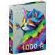 Puzzle chat et papillon 1000 pieces 68x48cm - enjoy puzzle-lilojouets-questembert-muzillac-morbihan